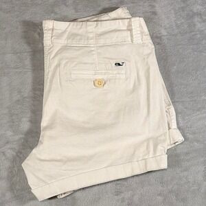 Vintage Vineyard Vines Breaker Chino Shorts | White | Size 8